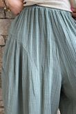Tasha Cushion Cotton Sia Barrel Pant Khaki